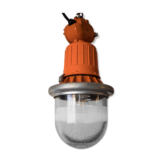 Ukrainian ex-lamp "Zora" orange