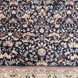 Handmade Indo-Kirman oriental rug. Dimensions: 2.70 x 1.90 m.