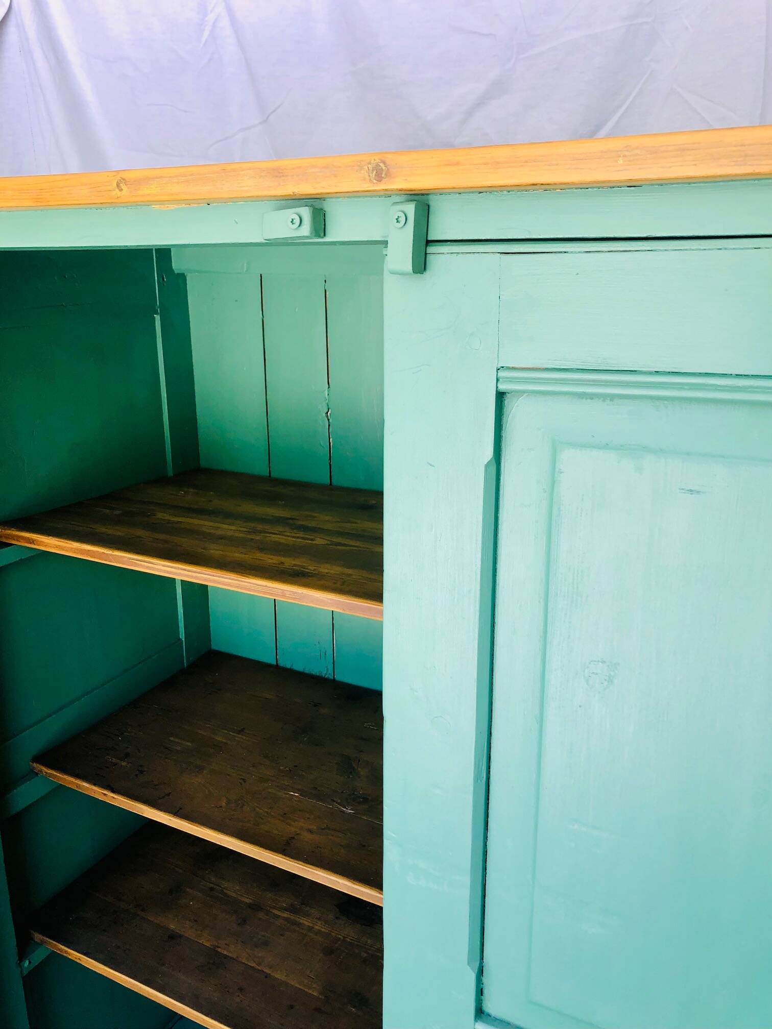 Small old country style wardrobe