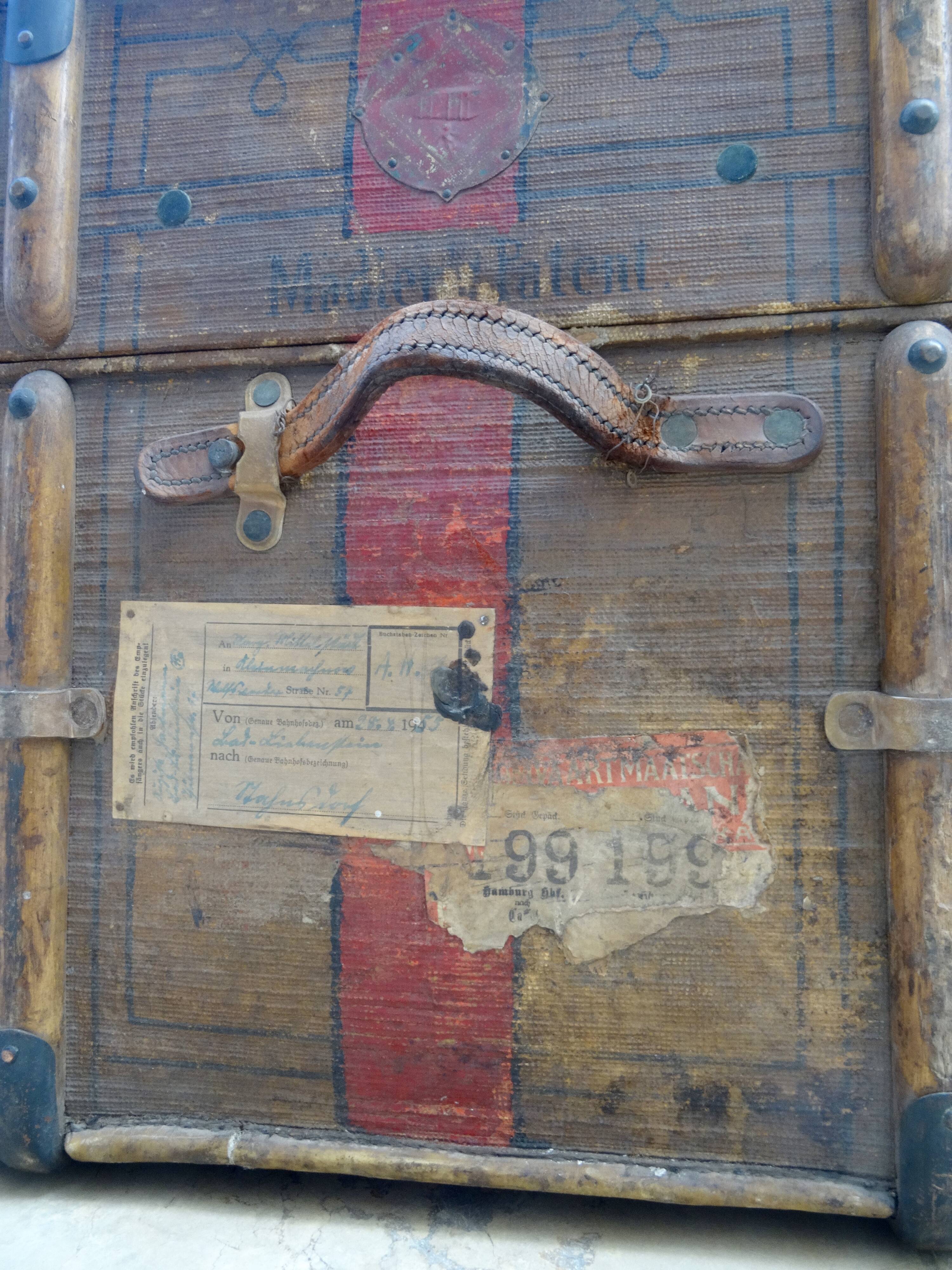 Malle - Early 19th Moritz Madler Early Travel Case