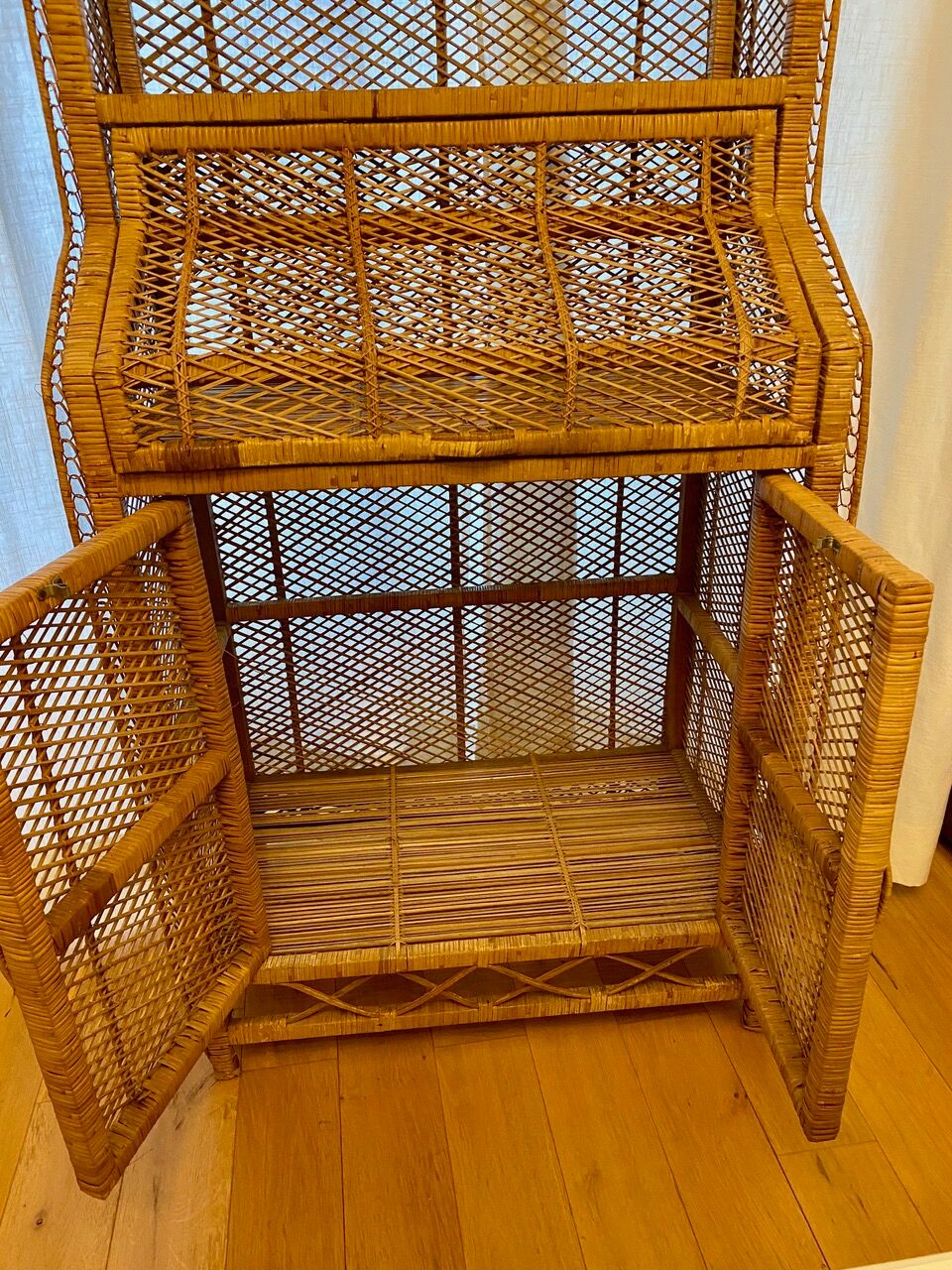 1970 wicker buffet