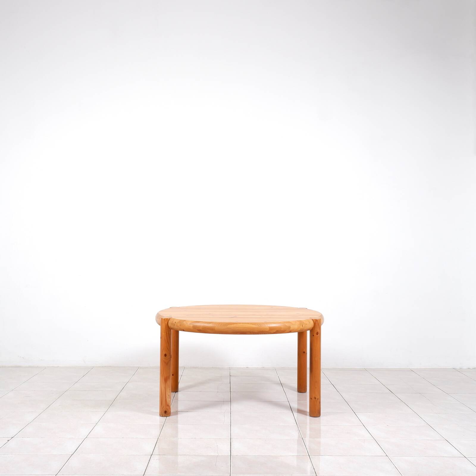 Large pinewood extendable dining table by Rainer Daumiller for Hirtshals Sa