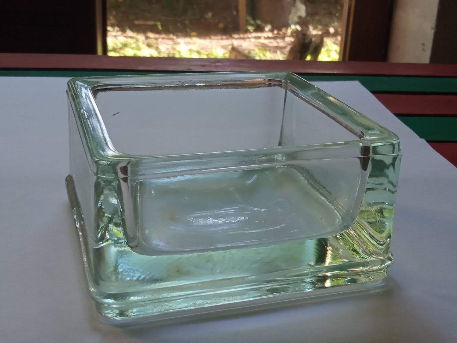 50s glass tiled pocket emptier