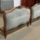 Pair of Louis XV style beech beds from the 1950s.