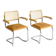 Paire de chaises B64