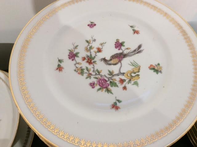 Table set Emaux de Limoges