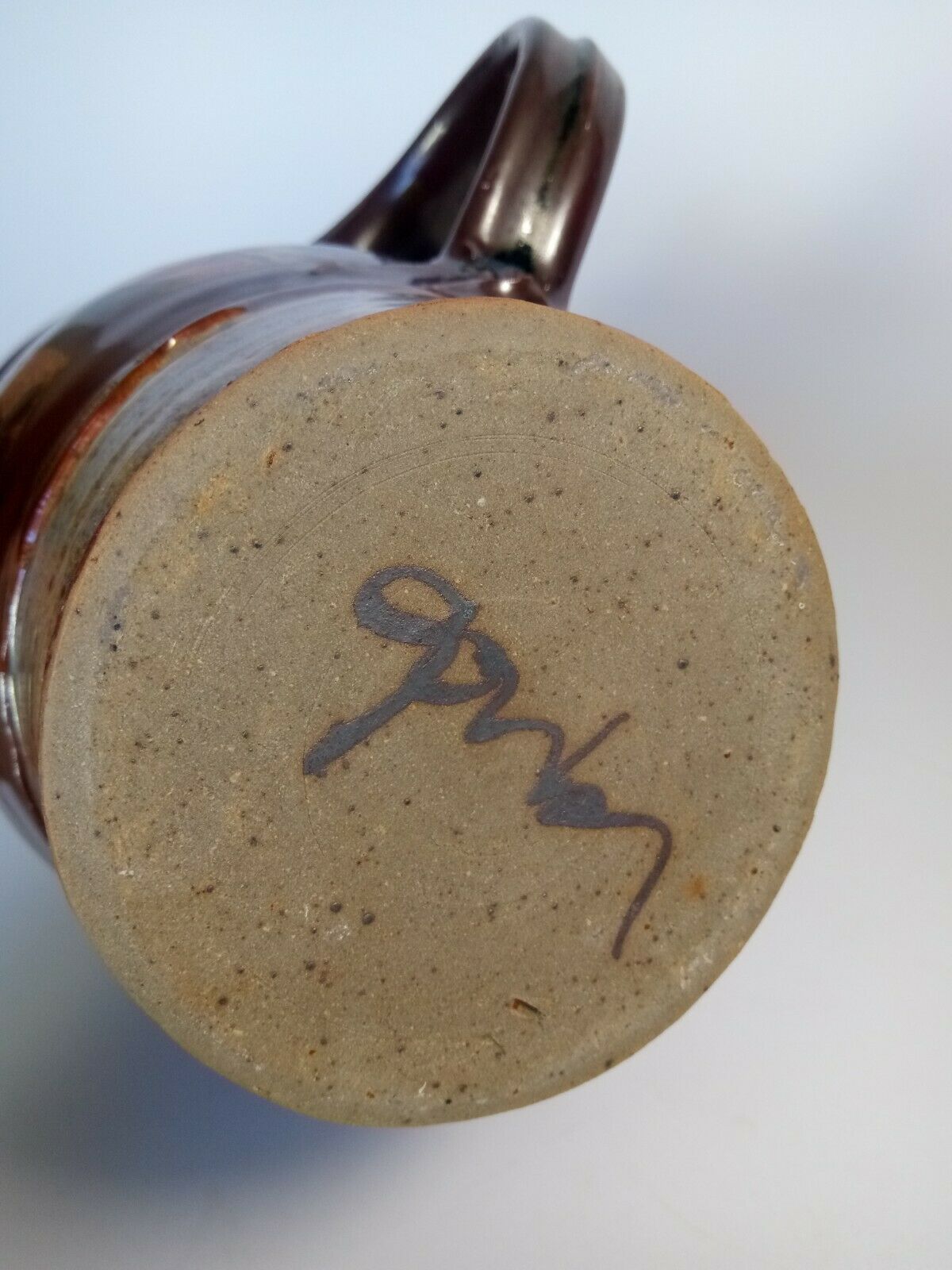 Contemporary ceramic pitcher Catherine Bruce Gould