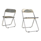 Vintage plia chairs by Castelli, 1970s