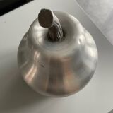 Poire à glaçon en aluminium brossé