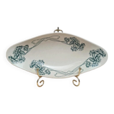 Old Ravier Sarreguemines model Pallas – Green ironstone