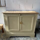 Beige two-door sideboard