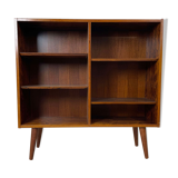 Vintage Scandinavian rosewood bookcase by Poul Hundevad, 60s