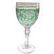 Coloured stem glass Anna Hutte (Germany) Model Asti