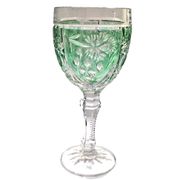 Coloured stem glass Anna Hutte (Germany) Model Asti