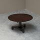 Empire dining table in rosewood veneer, 19th century.
