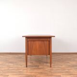 Mid-Century Danish Teak Desk by Gunnar Nielsen for Tibergaard, 1960s.