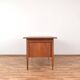 Mid-Century Danish Teak Desk by Gunnar Nielsen for Tibergaard, 1960s.