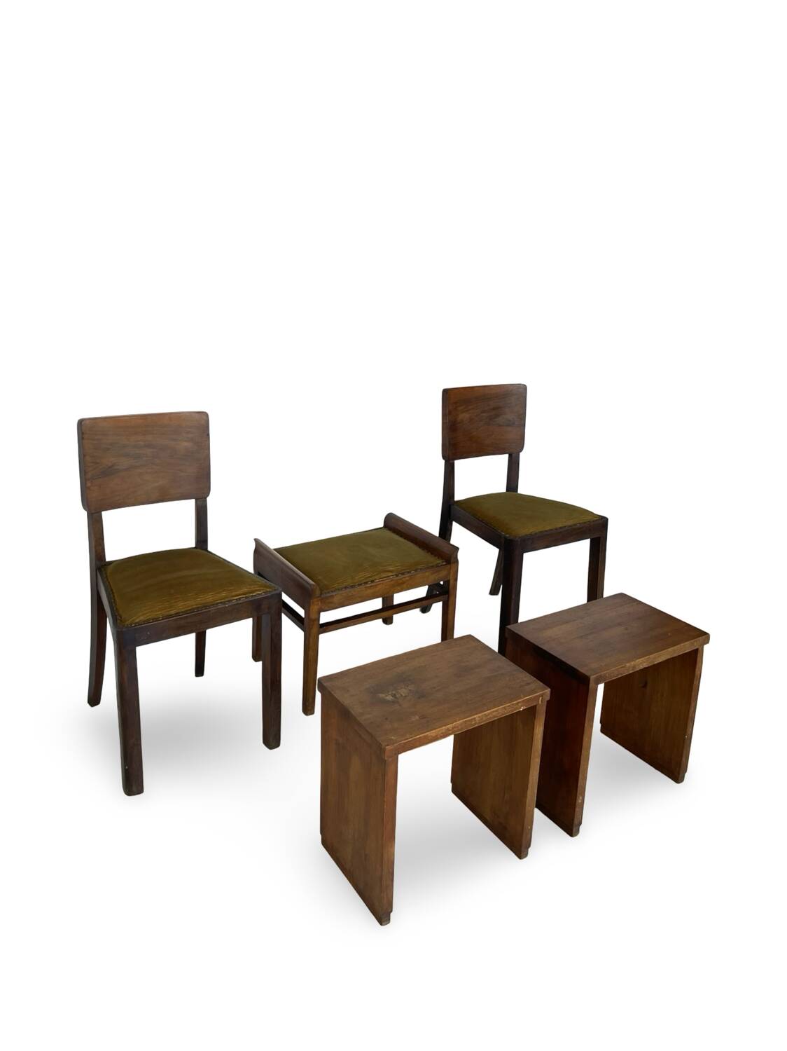 Seating armchair group, 1920s