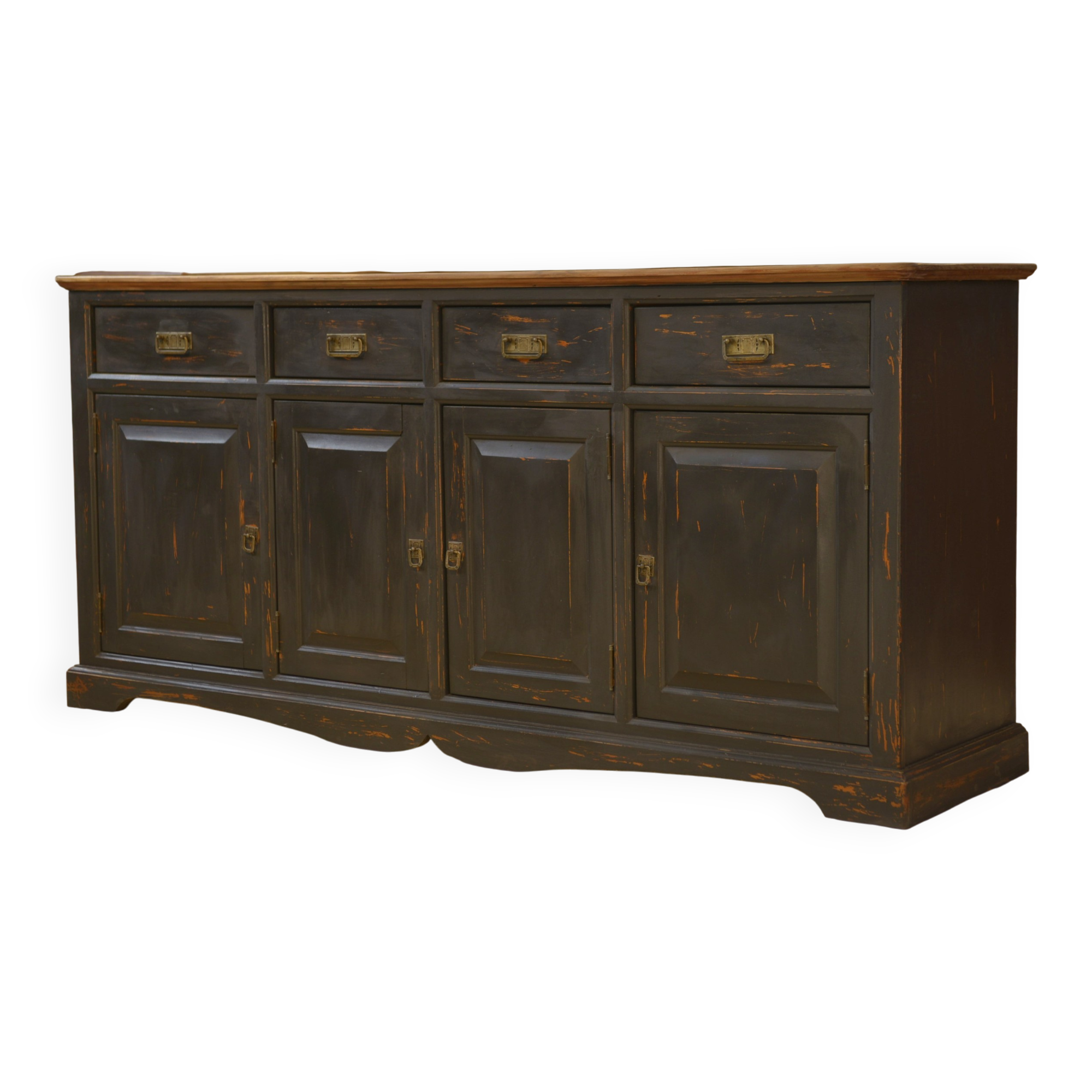 Slate-coloured sideboard 1960s