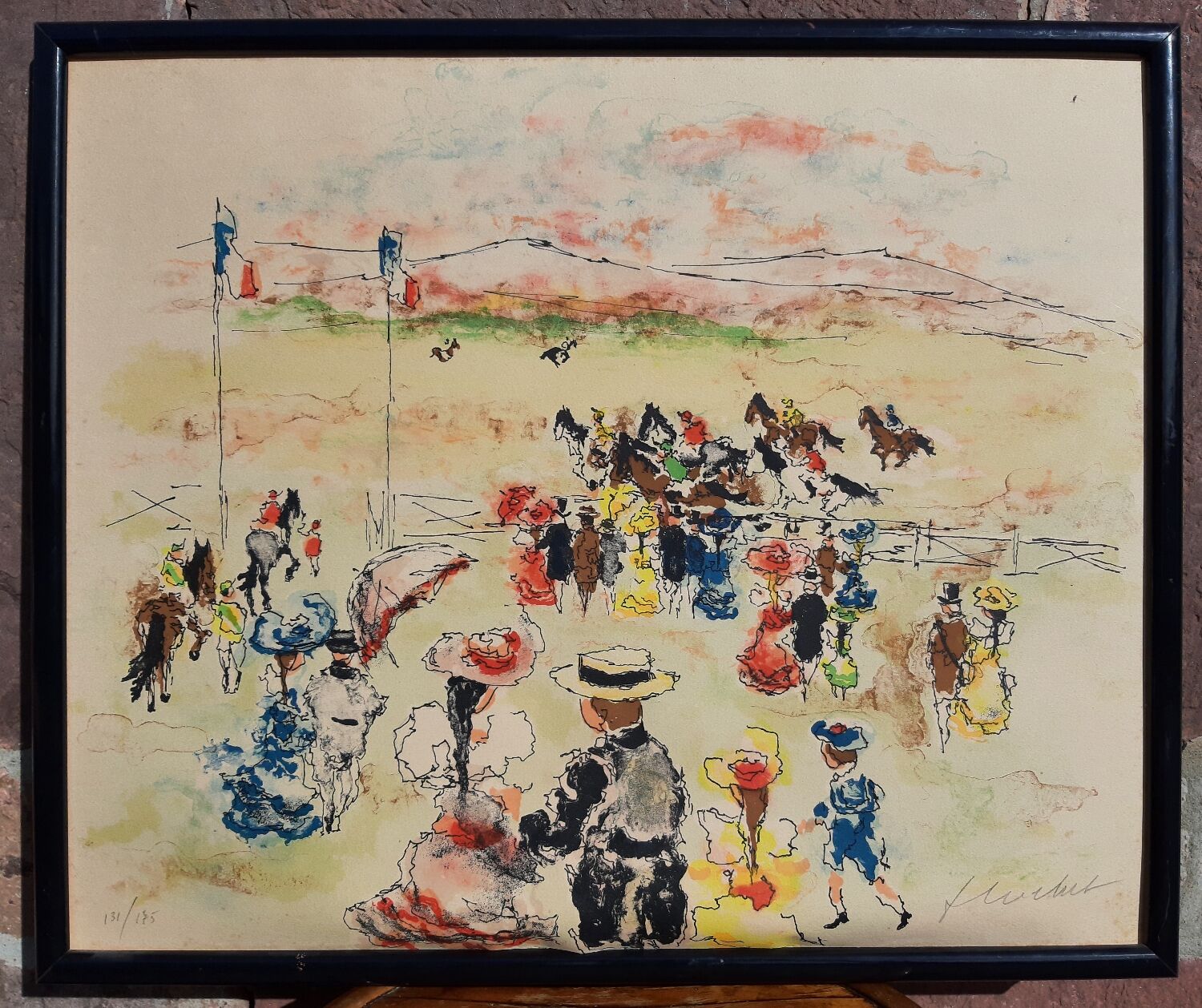 Urban Huchet lithograph (Signed and numbered)