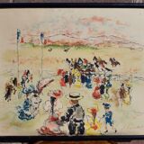 Urban Huchet lithograph (Signed and numbered)