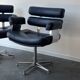 Paire de fauteuils lounge italiens Space Age, 1970