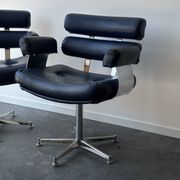 Pair of Italian Space Age lounge chairs, 1970