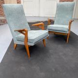 Pair of vintage armchairs