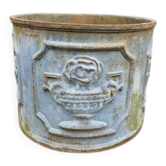 Jardinière antique ronde en fonte