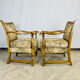 Paire de fauteuils en noyer