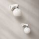Art Deco porcelain wall lights