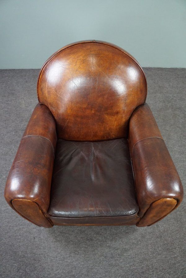 Sheepskin armchair