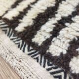 Handmade wool Berber rug 240 X 140 CM
