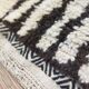 Handmade wool Berber rug 240 X 140 CM