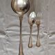 Cutlery set of 13 pieces in silver metal by Christofle