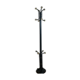Coat rack golden parrot vintage style space age 1970