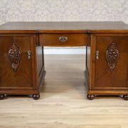Bureau exécutif en chêne, années 1930