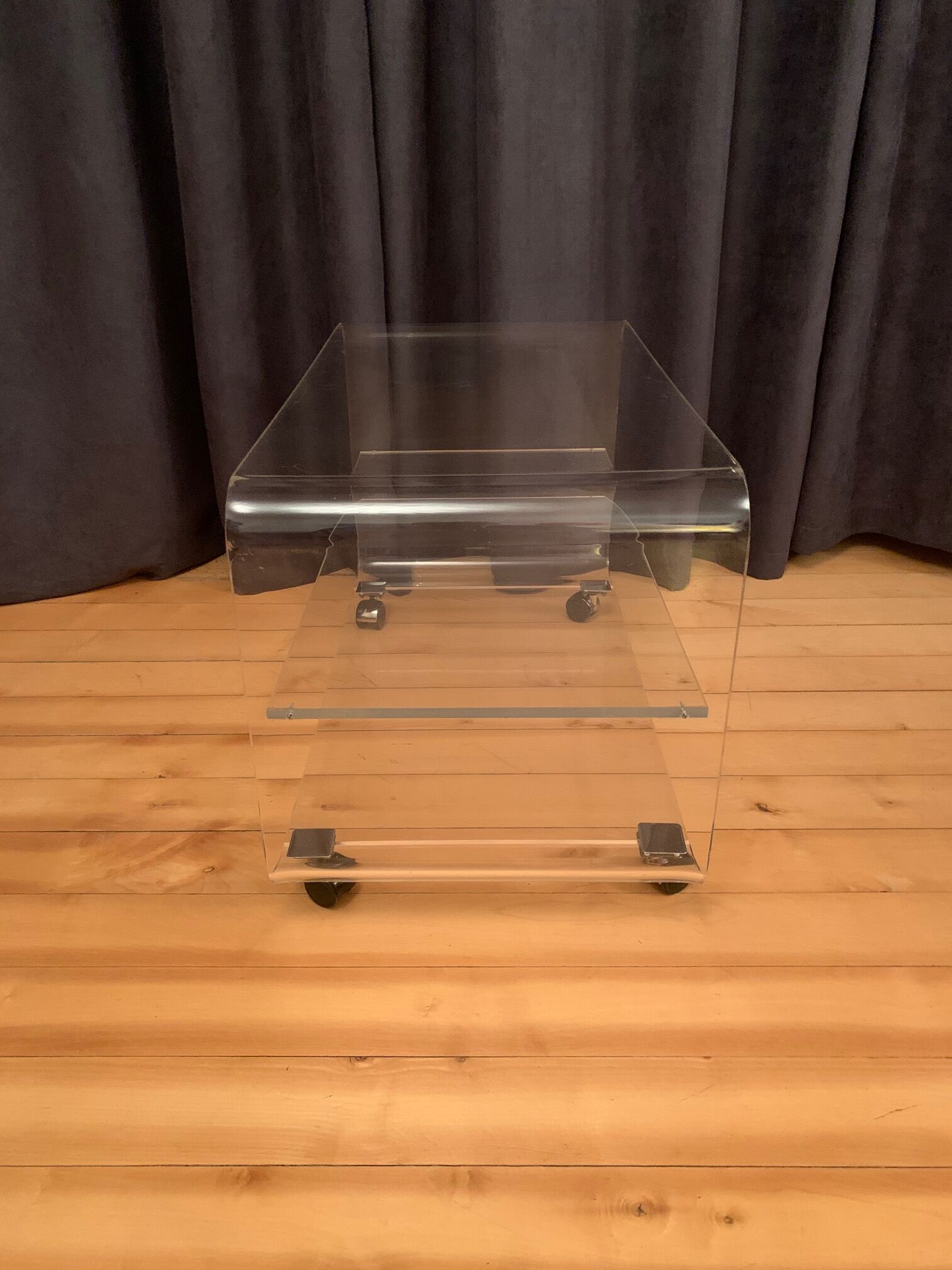 Lucite coffee table 70s