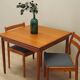 Teak table, Danish design, 1970s, production: Denmark