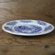 Vintage round dish Sarreguemines Castle model