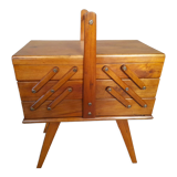 Vintage solid walnut worker