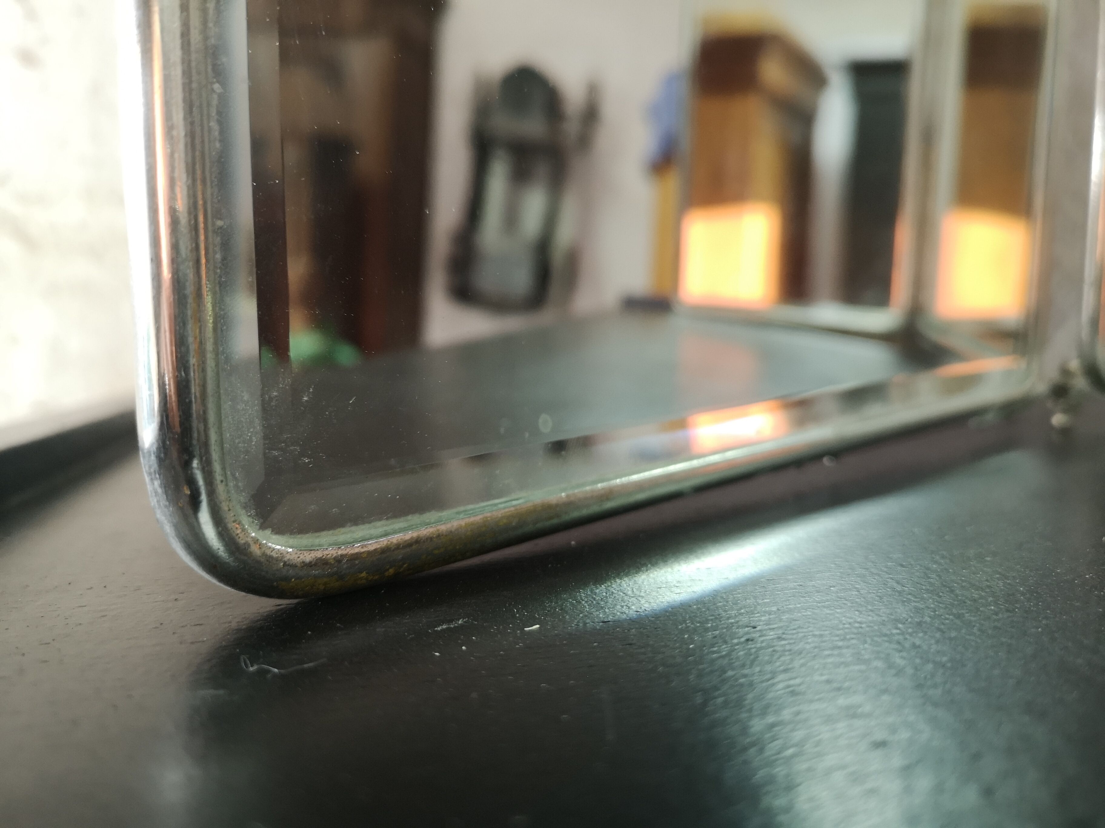 Barber triptych mirror 86x35cm