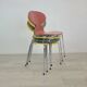 Vintage Scandinavian chairs designed by Arne Jacobsen for Fritz Hansen