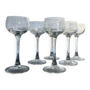 Vintage Savoy wine glasses