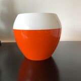 White and orange ice cube tray 1970s