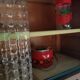 Formica and wood sideboard