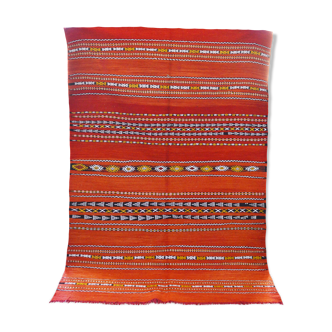 Berber carpet kilim 225 X 147