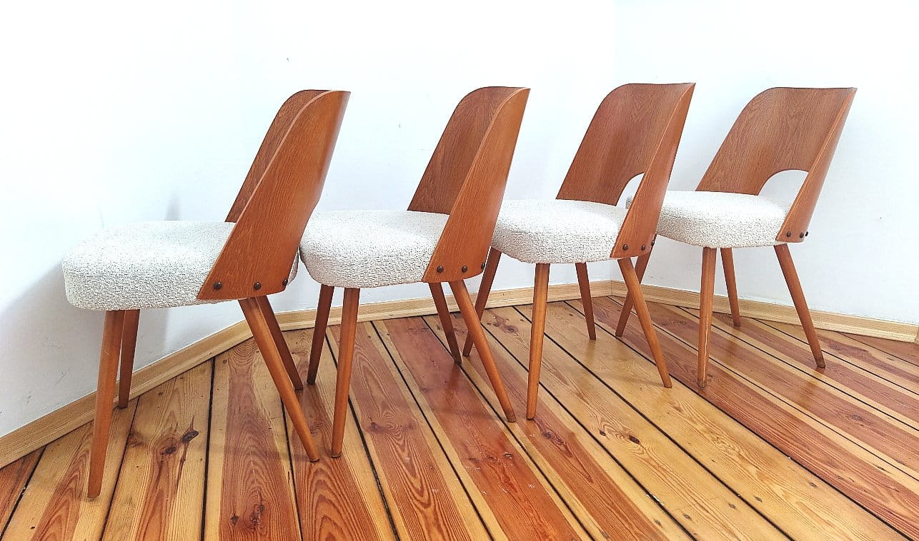 Set of Four Chairs by O. Haerdtl for TON, Czechoslovakia, 1960s