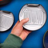 Jacques Innocenti, pair of ceramic cups, Vallauris, 1950s