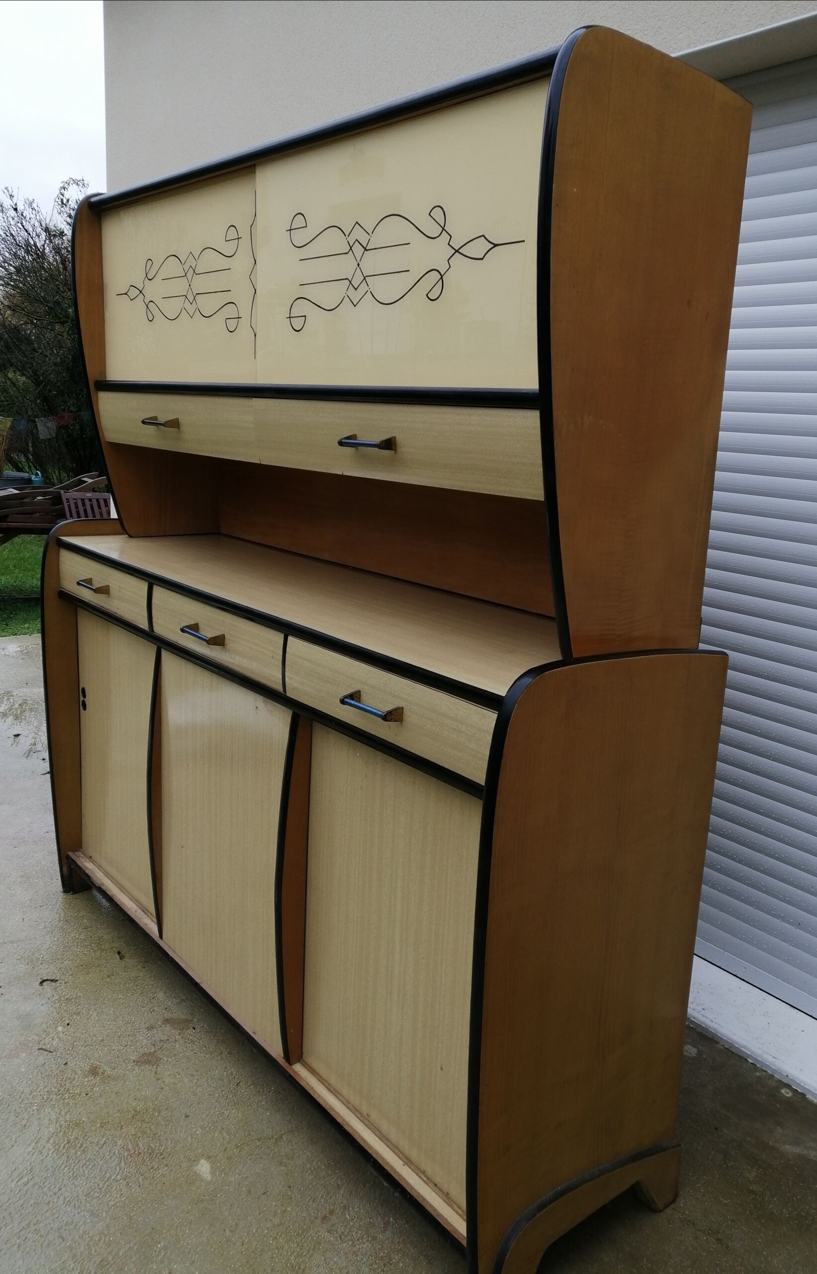 1950s kitchen buffet